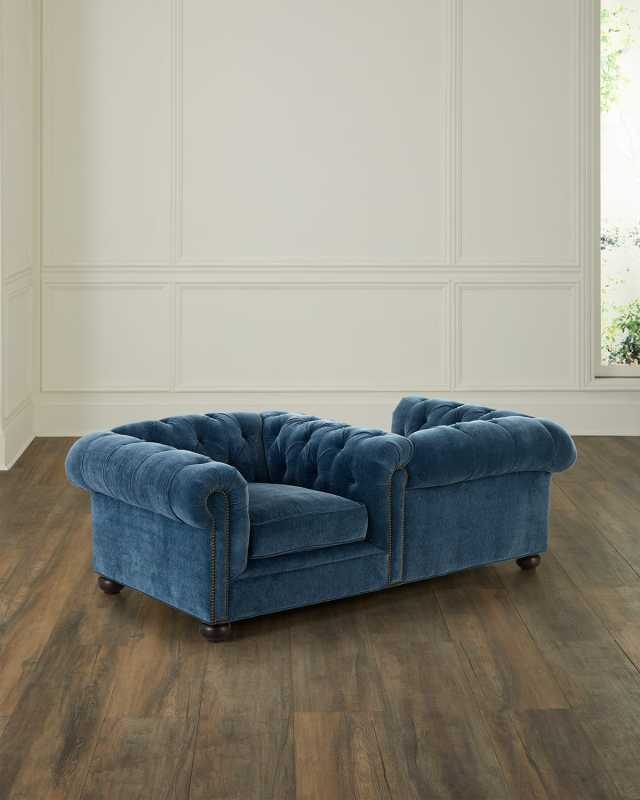 Anker Chesterfield Conversation Chair